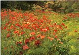 John Ottis Adams Famous Paintings - In Poppyland